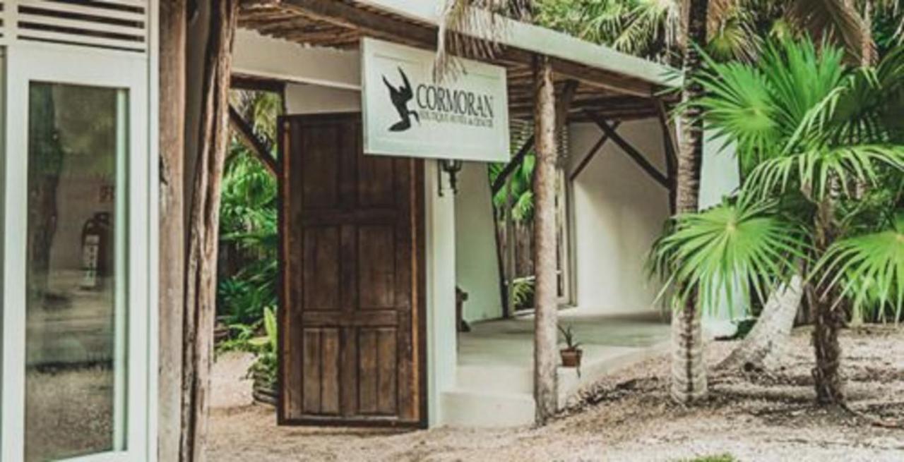 Hotel Cormoran Tulum & Cenote Exterior foto